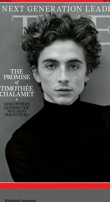 Time Magazine  NEW October 25th 2021 TIMOTHEE CHALAMET Collectable issue 
