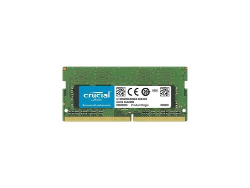 32GB Crucial 3200MHz PC4-25600 CL22 DDR4 SO-DIMM Speichermodul (1 x 32GB)