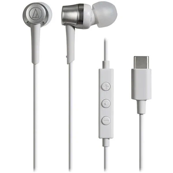 Audio Technica ATH CKD3C WH USB Type C earphones White AIRMAIL