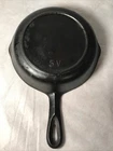 Vintage Birmingham (BSR) #5V Cast Iron Skillet 7 in Dia