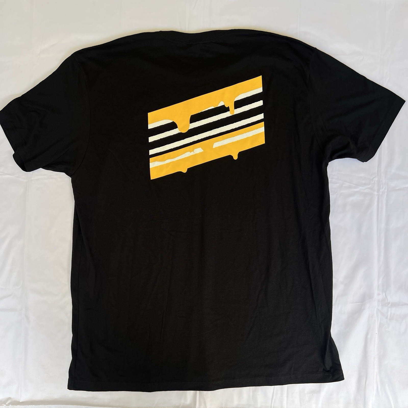 Carl’s Jr. Shirt 2XL Black Work Employee Bacon Cheeseburger Fries Nwot  3105