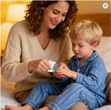 3-Speed Electric Nail Clipper Automatic Trimmer Rechargeable LED Light for Baby