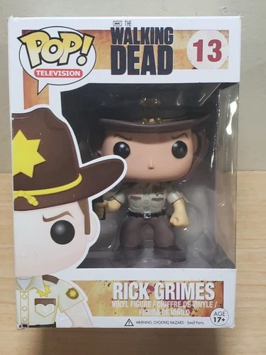 Funko Pop! Vinyl: The Walking Dead - Rick Grimes #13 damage box