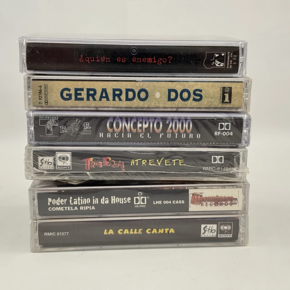Rap Reggaeton Cassette Lot Tapes La Calle Canta Gerardo Dos Enemigo Poder Latino - Image 4 of 4