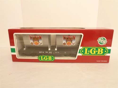 LGB #41860 Yukon Gold Discovery Aniversario Coche Plano Escala G Tren Ferrocarril En Paquete | Zustand: Used