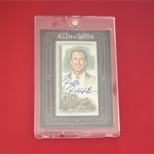 2022 Topps Allen & Ginter Rob Riggle Autographed Serial #09/25