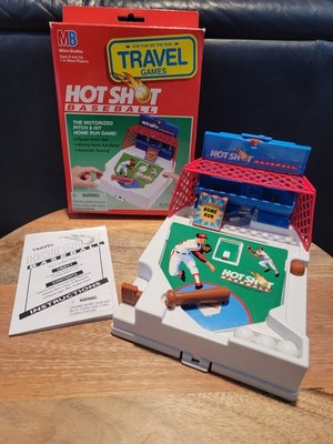 VTG Milton Bradley Travel Hot Shot Basketball Game - COMPLETE - TESTED 1994