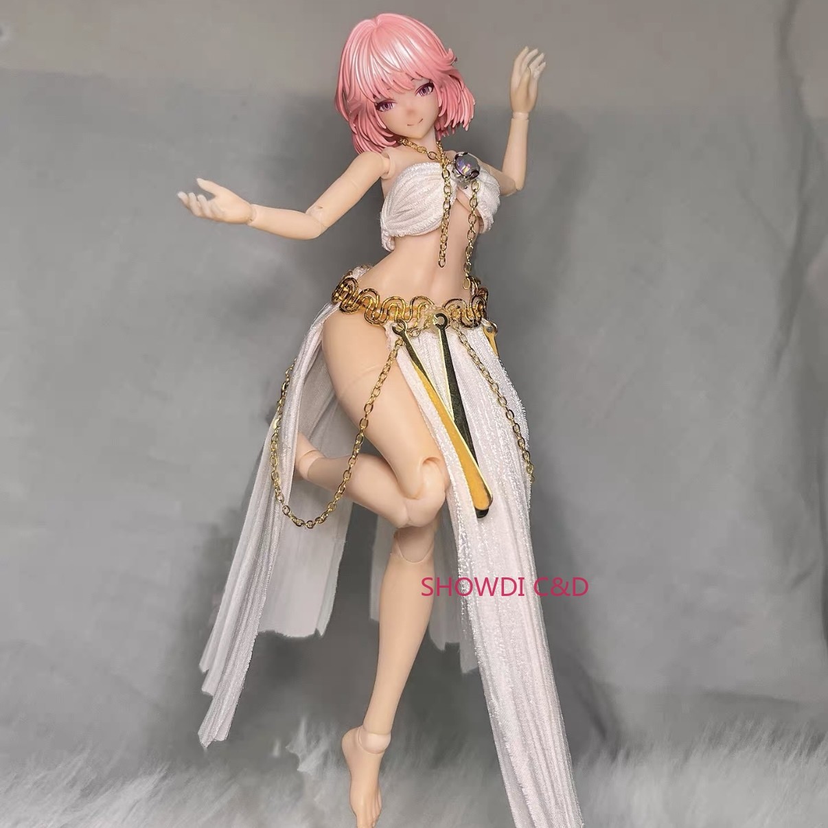 1/12 Female Sexy Dress Clothes Set Model For 6''Snail Shell Aileen Action Figure