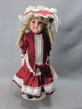 Antique Armand Marseille 370 Bisque Head Doll 18" Redressed