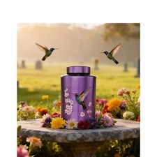 Large Decorative Cremation Urn for Adult Ashes, Up to 220 lbs, Memorial Keepsake