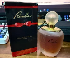 Balenciaga Rumba Vintage Perfume Women 3.4 oz EDT Spray NIB Rrare 80% FULL
