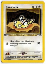 Dunsparce [1st Edition] #54 Prices | Pokemon Neo Discovery