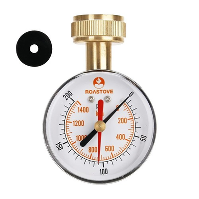 #ad #ad 2 1 2quot; Water Pressure Test GaugeHouse Water Pressure GaugeGarden Hose Pressu $13.19