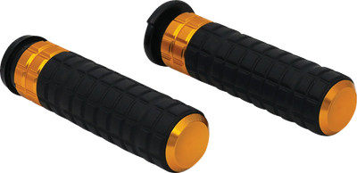 Arlen Ness SpeedLiner Grips TBW Gold Part 500-020 for Motorcycles