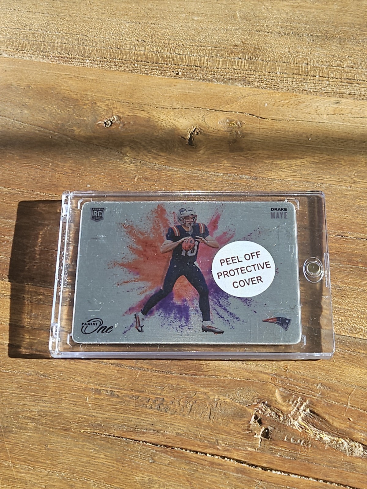 2024 Panini One Drake Maye Rookie Color Blast SSP Case Hit - Patriots