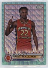 2022 Chrome McDonald's All American Aqua Wave Refractor /199 Cason Wallace 0g4
