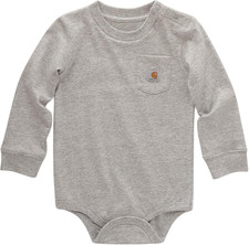 Long-Sleeve Pocket Bodysuit
