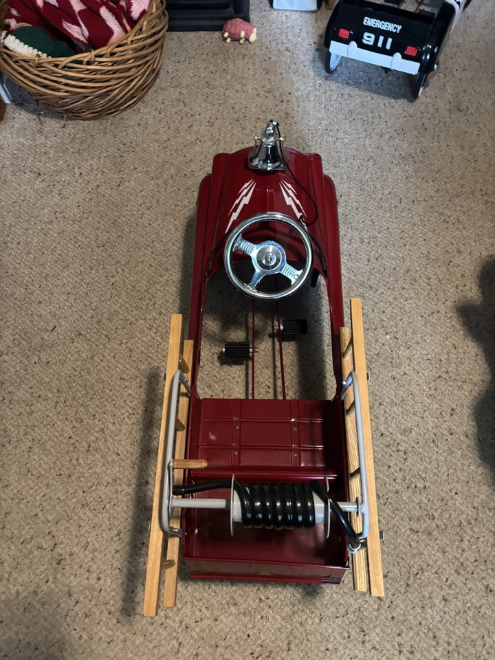 Fire Dept Pedal Truck, # 287 Jet Flow By Gearbox - Image 2 of 4