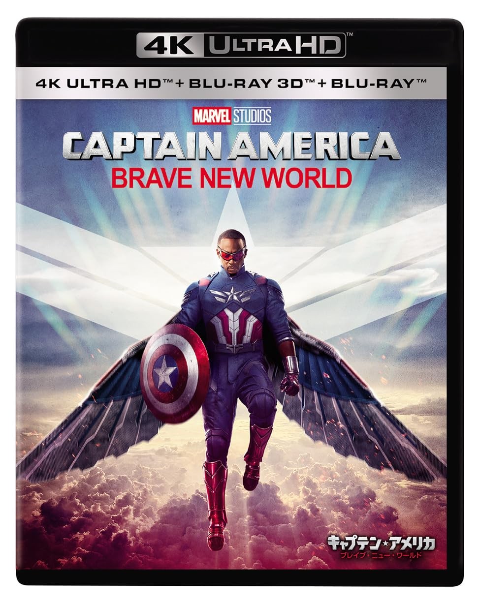 Captain America: Brave New World 4K UHD+3D 4K UHD Blu-ray  English, Japanese