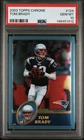 2003 TOPPS CHROME #124 TOM BRADY PSA 10