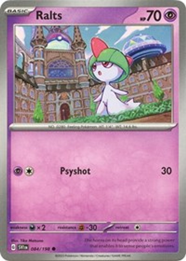 Ralts SVI 084/198 Pokémon SV01: Scarlet & Violet Base Set Common EN NM