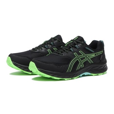Asics GEL-VENTURE 9 WATERPROOF 1011B705 002 BLACK/GREEN Men's Running Shoes