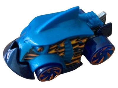 Hot Wheels Spielzeugauto Piranha Terror blau Metallfahrzeug