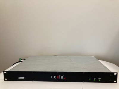 Biamp Systems Nexia TC Digital Audio Signal Processor TESTED & WORKS, RACK EARS
