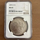 1899-o Morgan Silver Dollar NGC MS 65