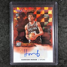 2024-25 Hoops HARRISON INGRAM Hot Signatures Rookie Auto Red 13/25