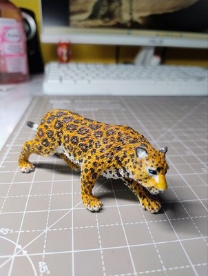 Spielfigur Amurleopard Leopard Raubkatze, unbespielt sehr guter Zustand