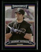 Johnny Estrada 2006 Topps Chrome Black Refractors #222 #/549 Diamondbacks