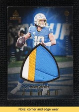 2022 Panini Luminance Jumbo Relics Gold 11/49 Justin Herbert #JMB-JHE READ 0t6y