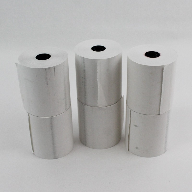 Lot of 6 Rolls of 3-1/8" x 230' Thermal POS Receipt Paper