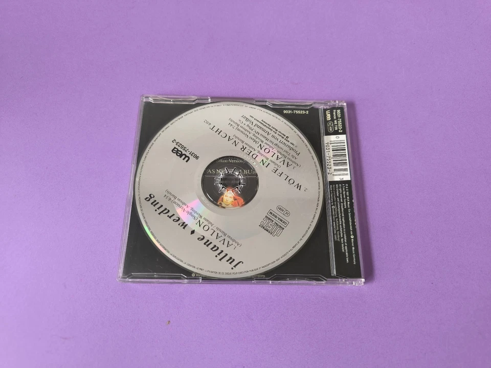 Juliane Werding Avalon 3 Tracks Single CD - Bild 3 von 3