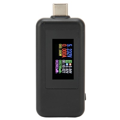 USB Tester Real Time Detection IPS HD Display High Accuracy Power Off Storag Fit