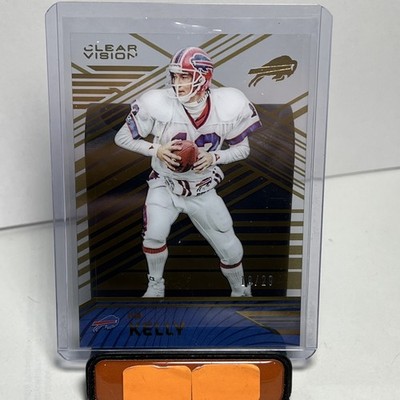 2016 Panini Clear Vision Gold / 29 Jim Kelly #78 HOF