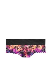 Victoria's Secret PINK Date Lace Cheekster Panty Sunset Palm