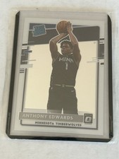 20-21 Donruss Optic Anthony Edwards Rated Rookie #151+16 BONUS RCS/INSERTS!