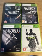 Xbox 360 Call of Duty Bundle: Ghosts, BO I, BO II, MW3. All Tested And Working