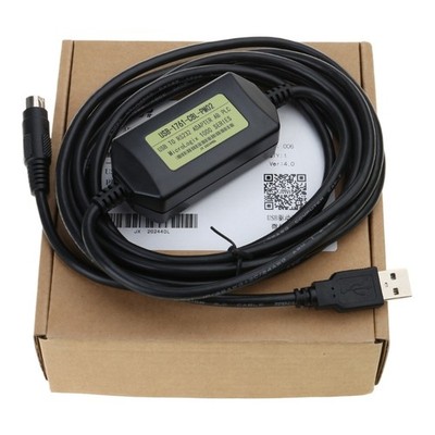 PLC Programming Cable for AB Micrologix 1000/1200/1500 Cable USB-1761-CBL-PM02