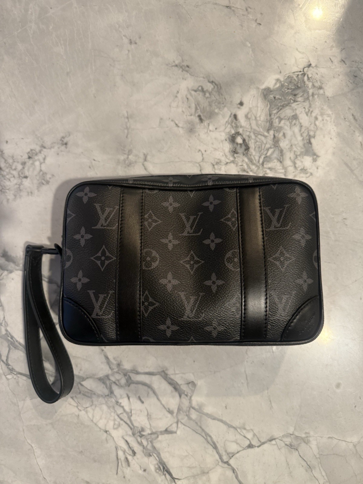 Louis Vuitton Monogram Eclipse Kasai Pochette Bag - image 2
