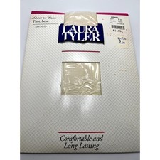 Laura Tyler Small/Medium Pearl Sheer Pantyhose NEW