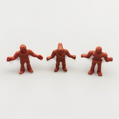 M.U.S.C.L.E. (Millions of Unusual Small Creatures Lurking Everywhere) 3 Figures