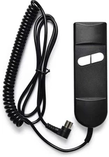 Lift Chair Remote Replacement, 5 Pin 2 Button 90 Degree 90° Plug, Black 