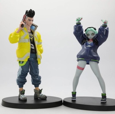 Anime Cyberpunk 2077 Edgerunners David & Rebecca Figure Game Model