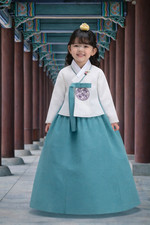 Kids Korean Hanbok Birthday Dress   Traditional Girl Outfit for Photos