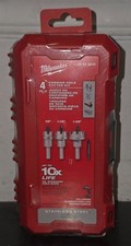 Milwaukee 49-22-8610, Carbide Hole Cutter Kit, 7/8", 1-1/8", 1-3/8" Plus Pilot