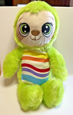 Unbranded Plush Toy Sloth Lime Green USED