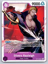 Silvers Rayleigh OP13-066 Super Rare Carrying On His Will One Piece Foil NM